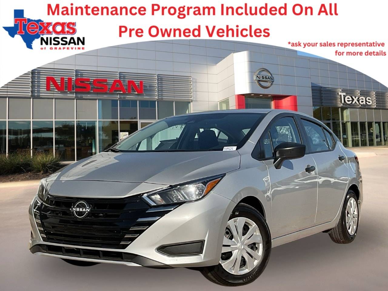 2024 Nissan Versa S — Sedan — 17,966 mi — Grapevine, TX