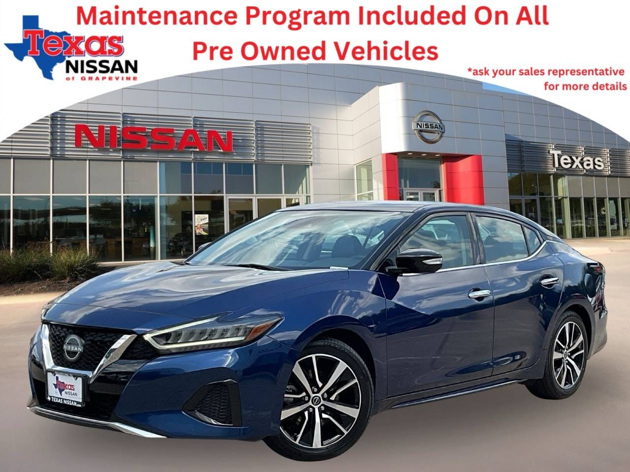 2023 Nissan Maxima SV — Sedan — 44,989 mi — Grapevine, TX