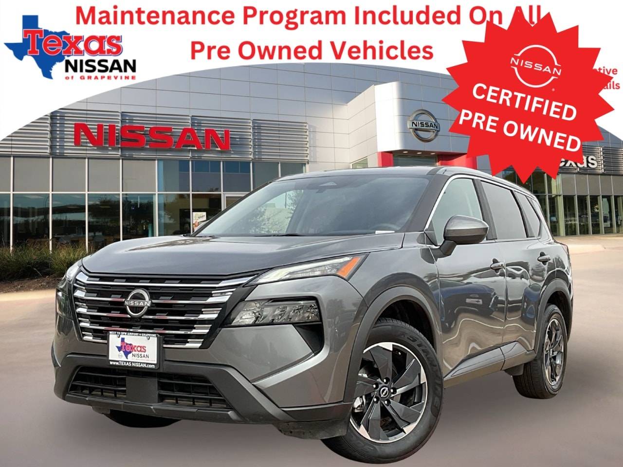 2024 Nissan Rogue SV — SUV — 30,559 mi — Grapevine, TX
