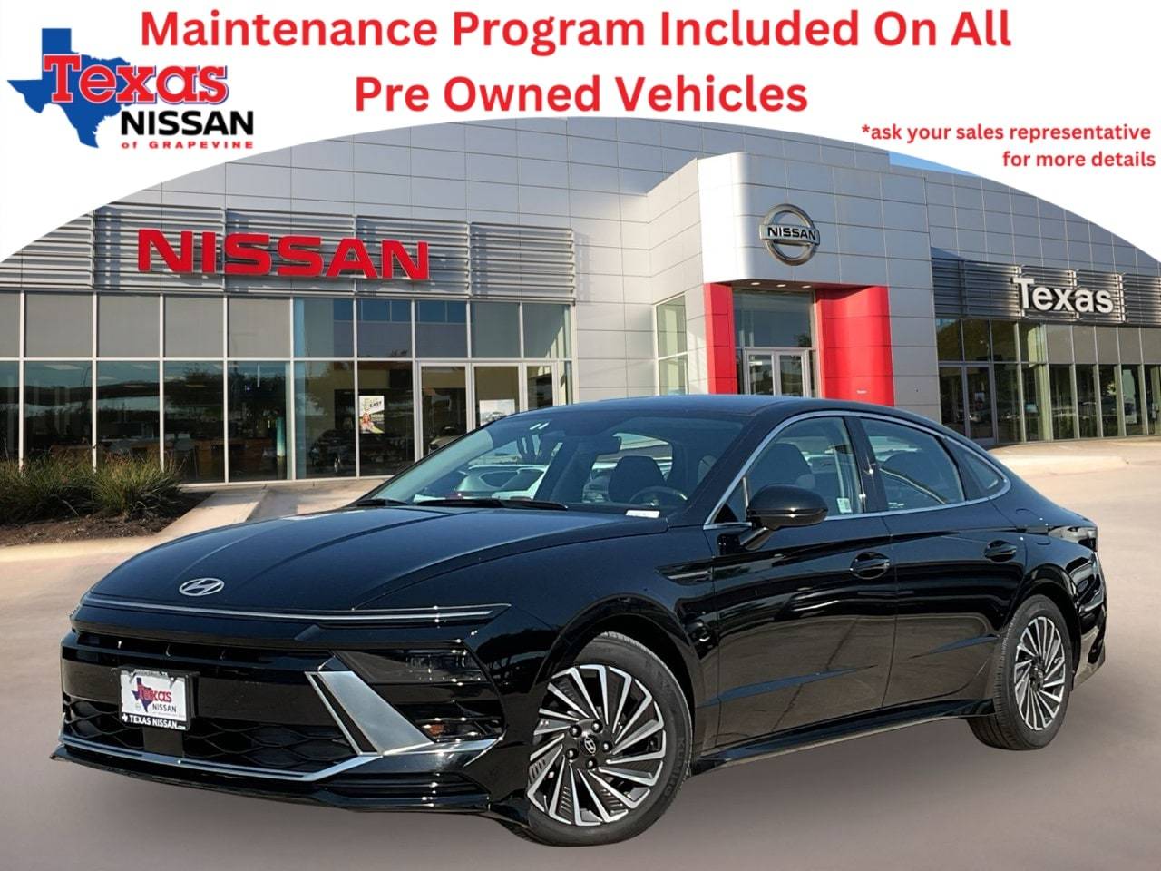 2024 Hyundai Sonata Hybrid SEL — Sedan — 33,928 mi — Grapevine, TX