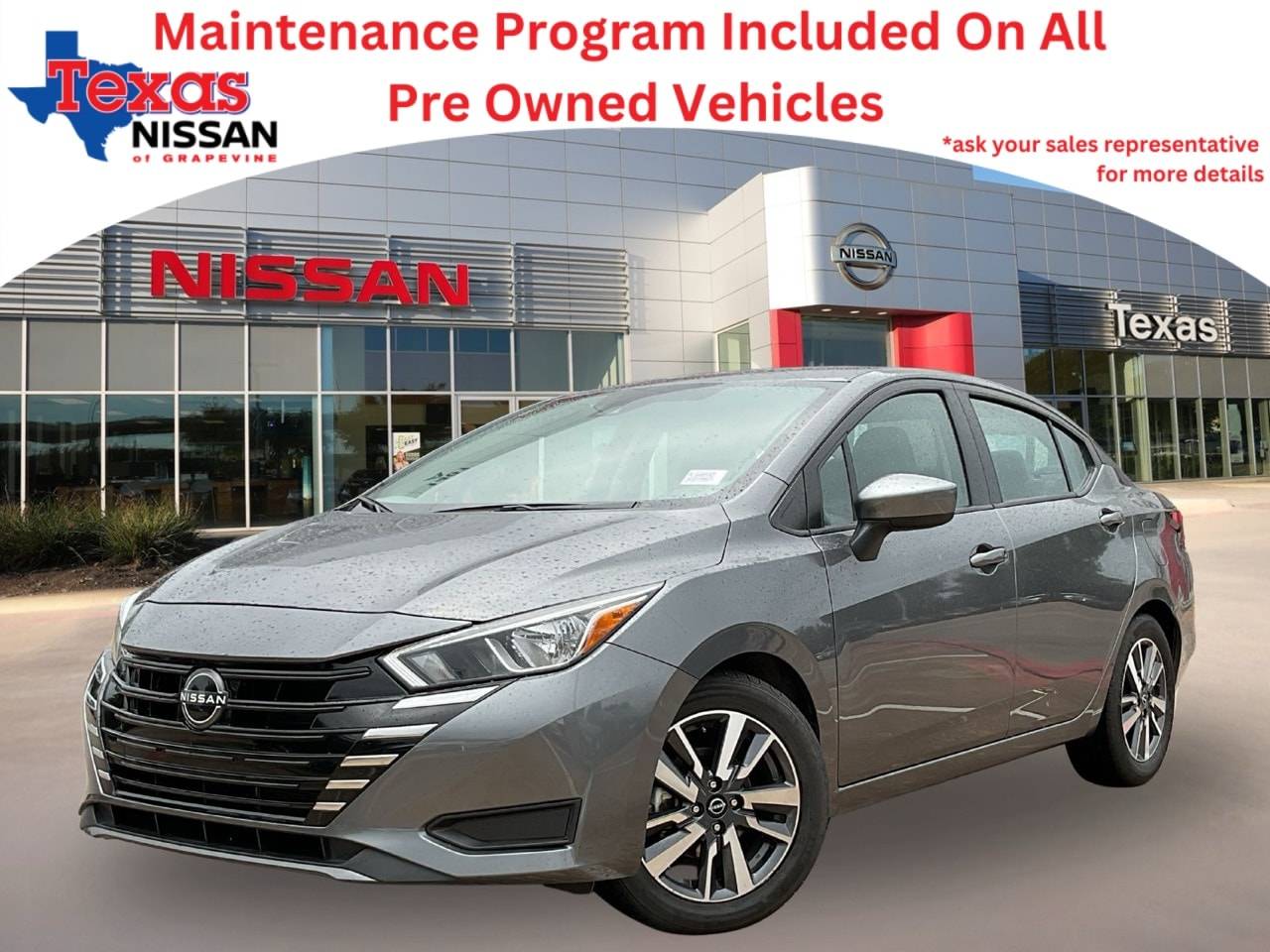 2023 Nissan Versa SV — Sedan — 41,761 mi — Grapevine, TX