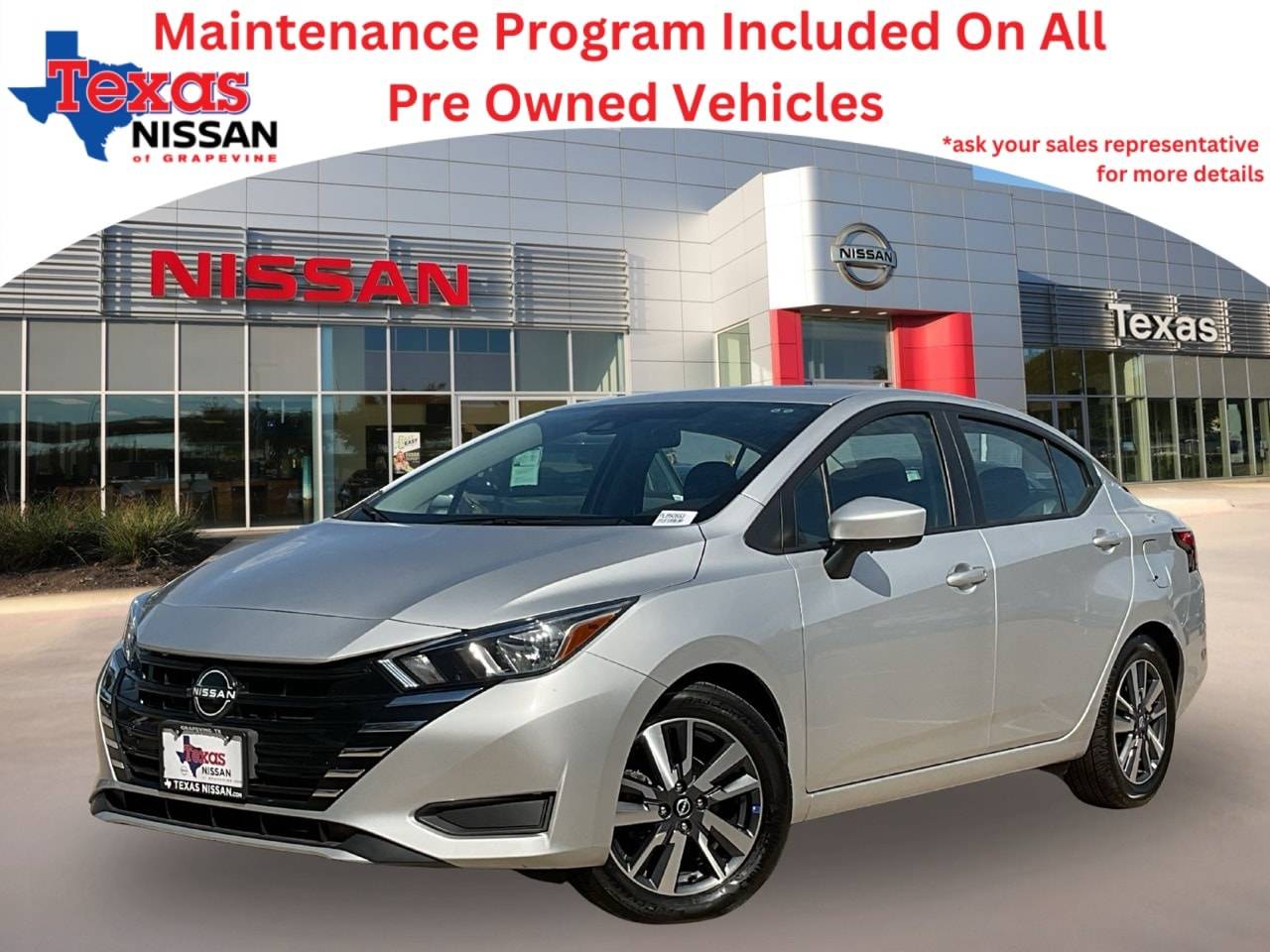 2023 Nissan Versa SV — Sedan — 43,526 mi — Grapevine, TX