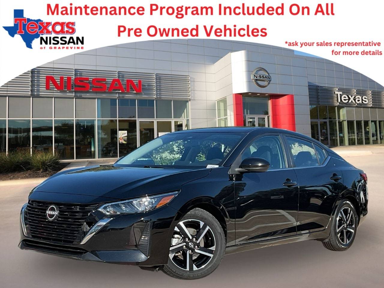 2024 Nissan Sentra SV — Sedan — 33,943 mi — Grapevine, TX