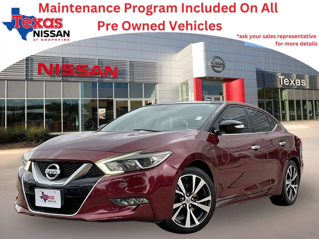 2017 Nissan Maxima SL — Sedan — 150,621 mi — Grapevine, TX