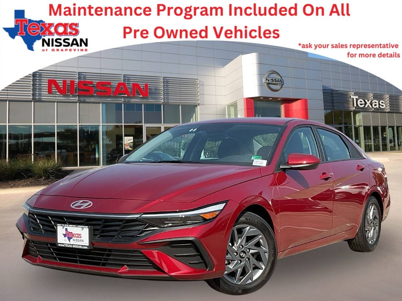 2024 Hyundai Elantra SEL — Sedan — 27,669 mi — Grapevine, TX