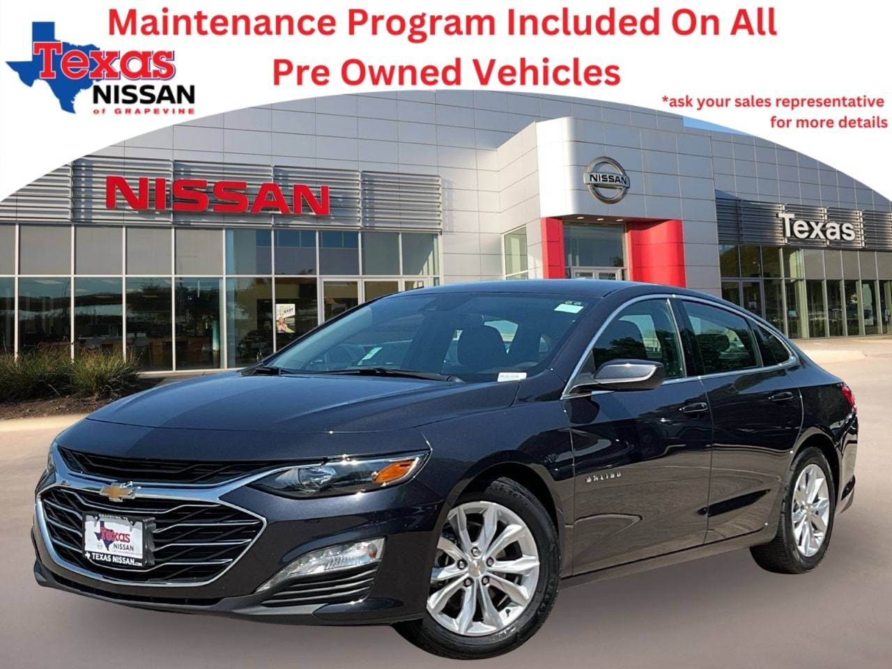 2023 Chevrolet Malibu LT — Sedan — 58,483 mi — Grapevine, TX