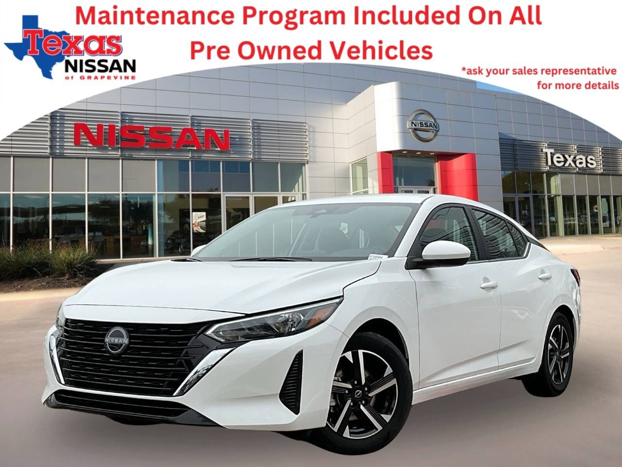 2024 Nissan Sentra SV — Sedan — 21,147 mi — Grapevine, TX