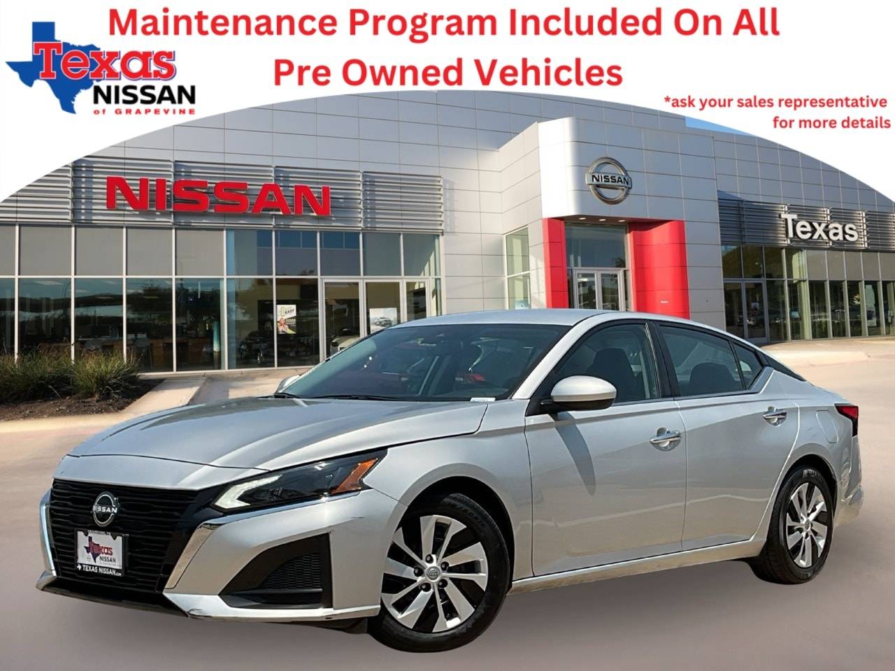 2023 Nissan Altima S — Sedan — 48,296 mi — Grapevine, TX