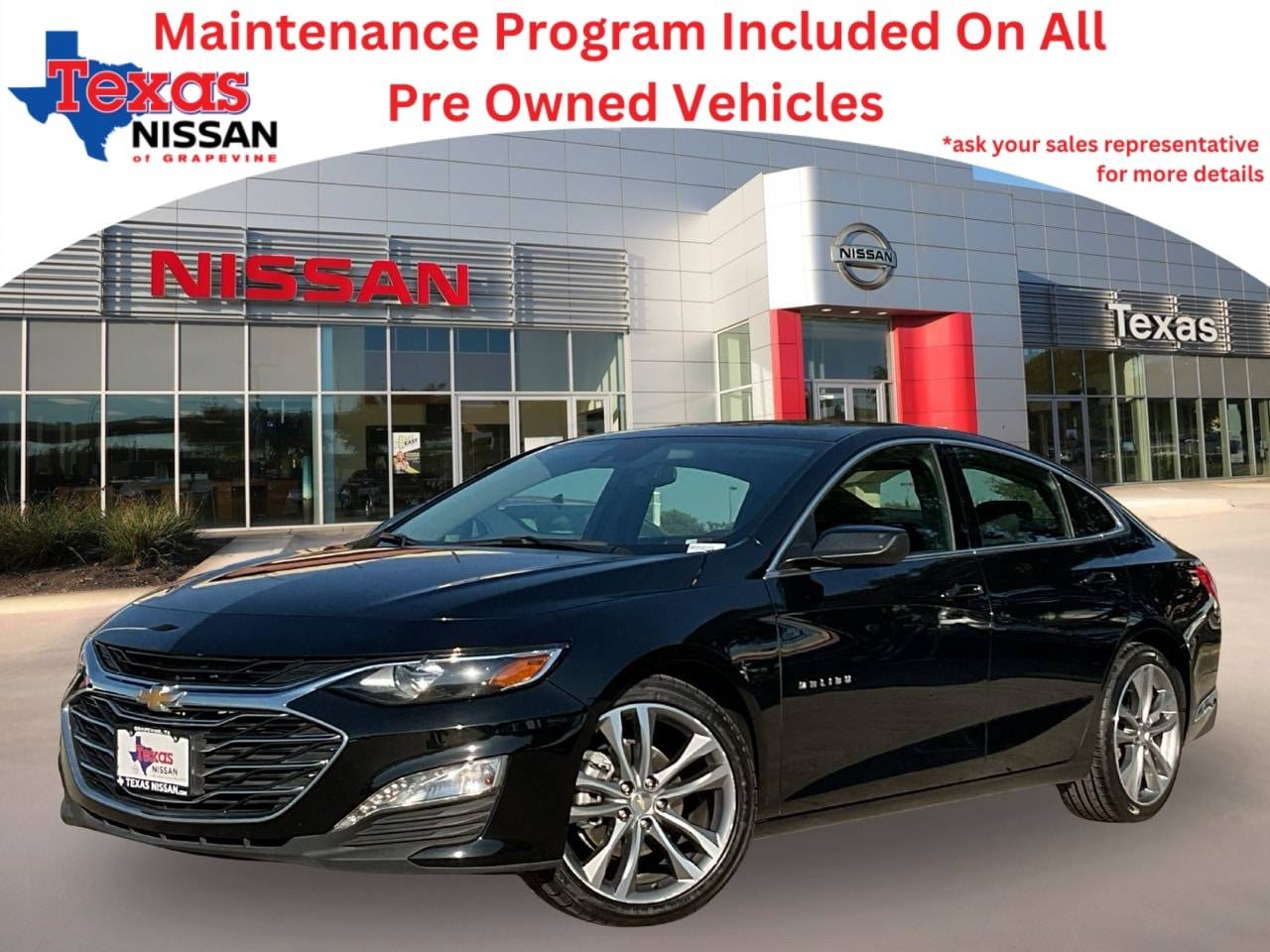2023 Chevrolet Malibu LT — Sedan — 43,160 mi — Grapevine, TX