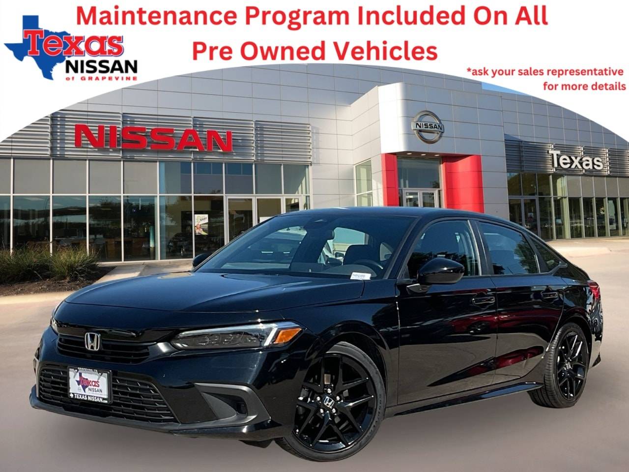 2024 Honda Civic Sport — Sedan — 28,007 mi — Grapevine, TX