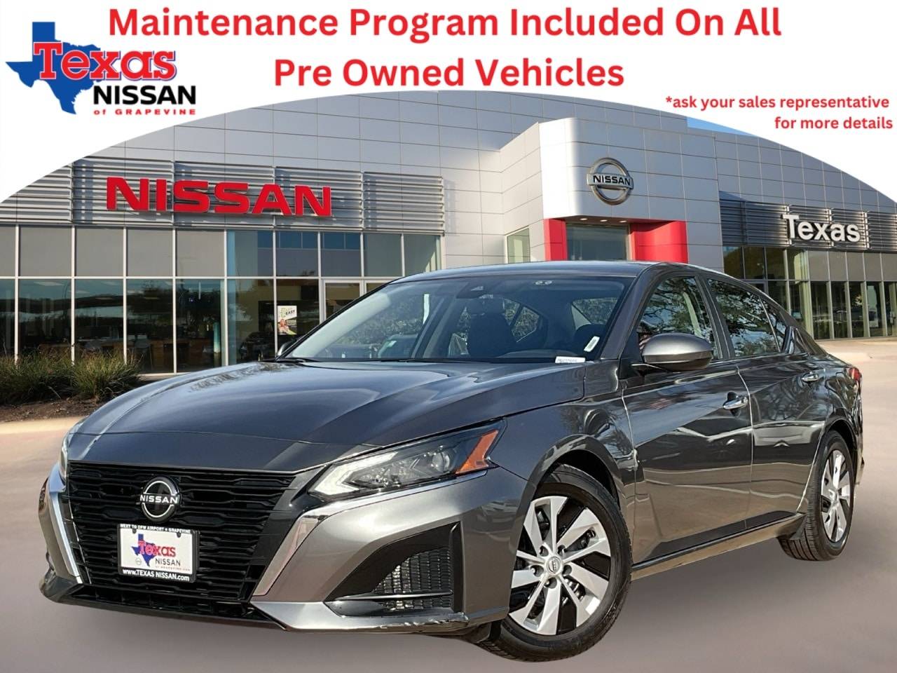 2023 Nissan Altima S — Sedan — 45,216 mi — Grapevine, TX