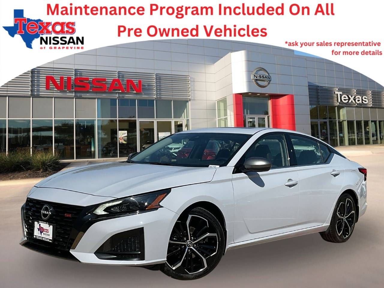 2024 Nissan Altima SR — Sedan — 33,584 mi — Grapevine, TX