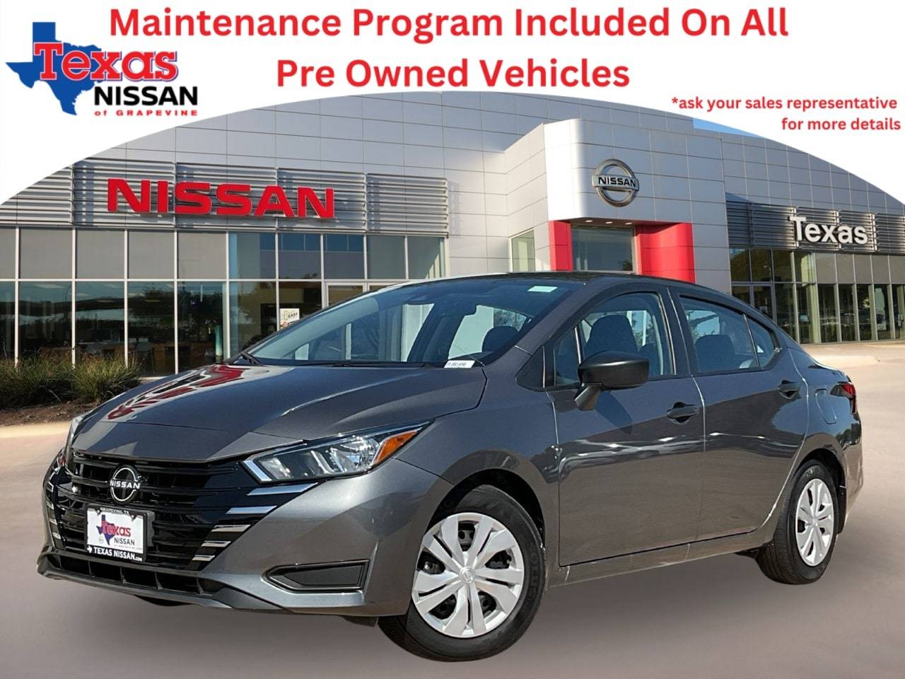 2024 Nissan Versa S — Sedan — 10,454 mi — Grapevine, TX