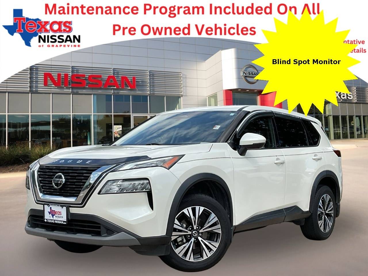 2021 Nissan Rogue SV — SUV — 61,035 mi — Grapevine, TX