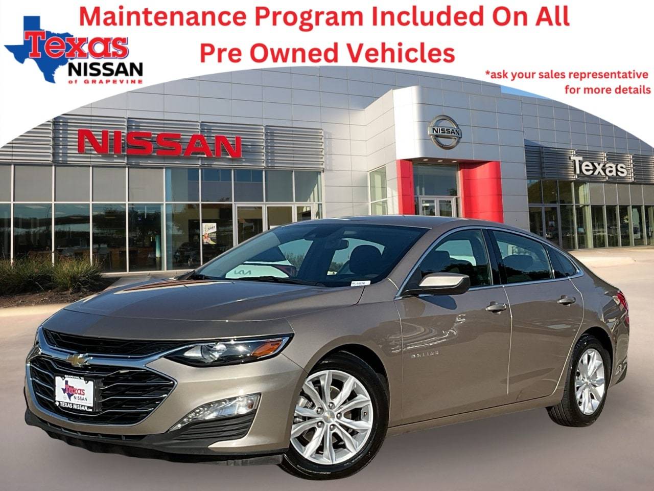 2023 Chevrolet Malibu LT — Sedan — 58,978 mi — Grapevine, TX