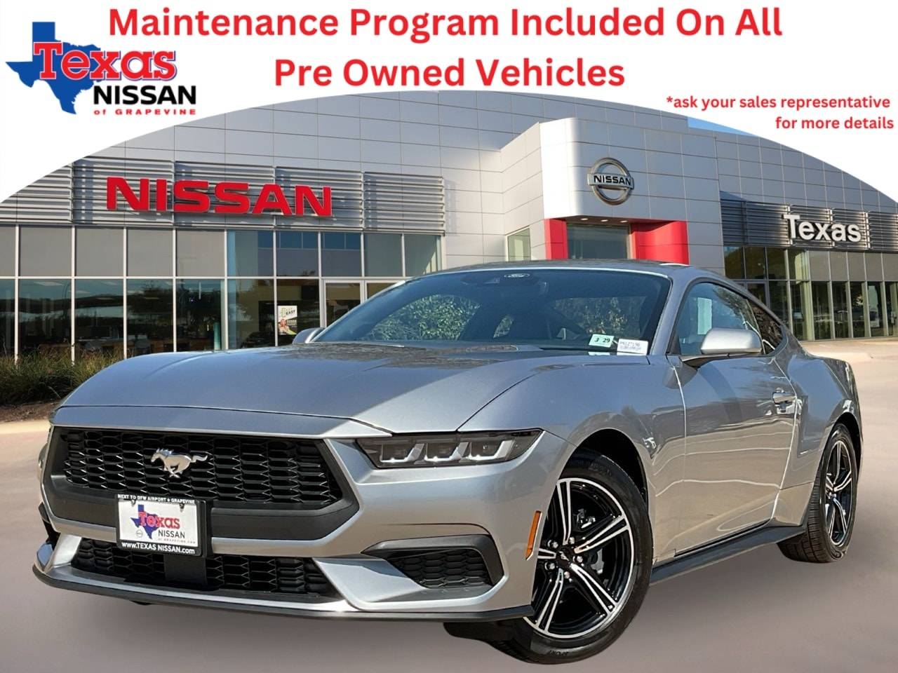 2024 Ford Mustang EcoBoost Premium — Coupe — 24,257 mi — Grapevine, TX
