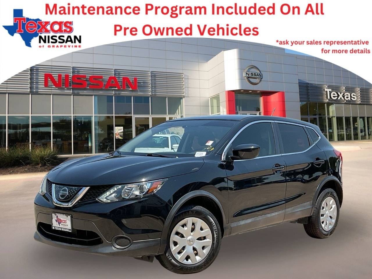 2018 Nissan Rogue Sport S — SUV — 102,657 mi — Grapevine, TX