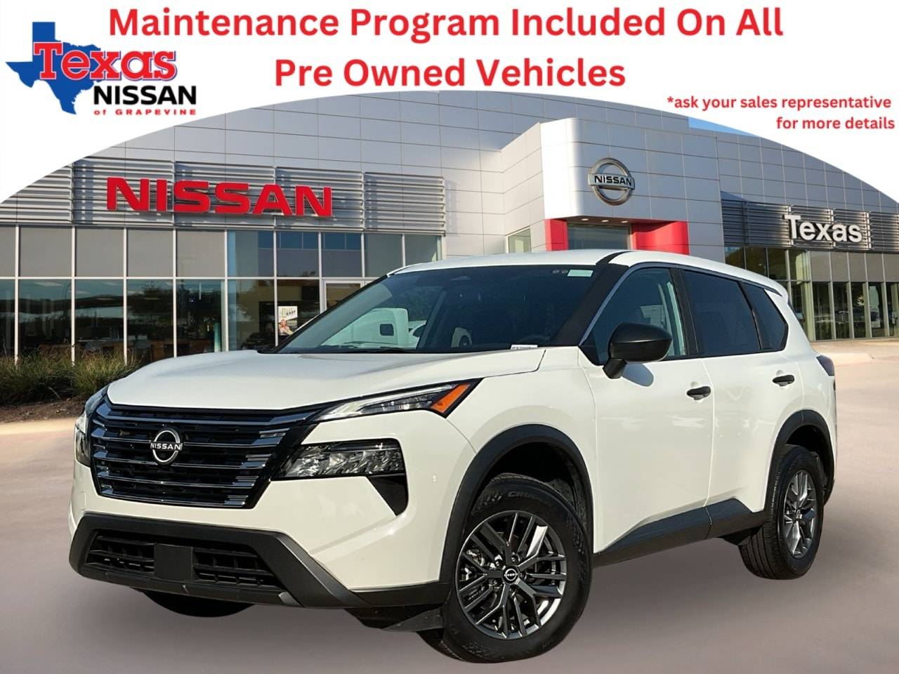 2024 Nissan Rogue S — SUV — 24,841 mi — Grapevine, TX