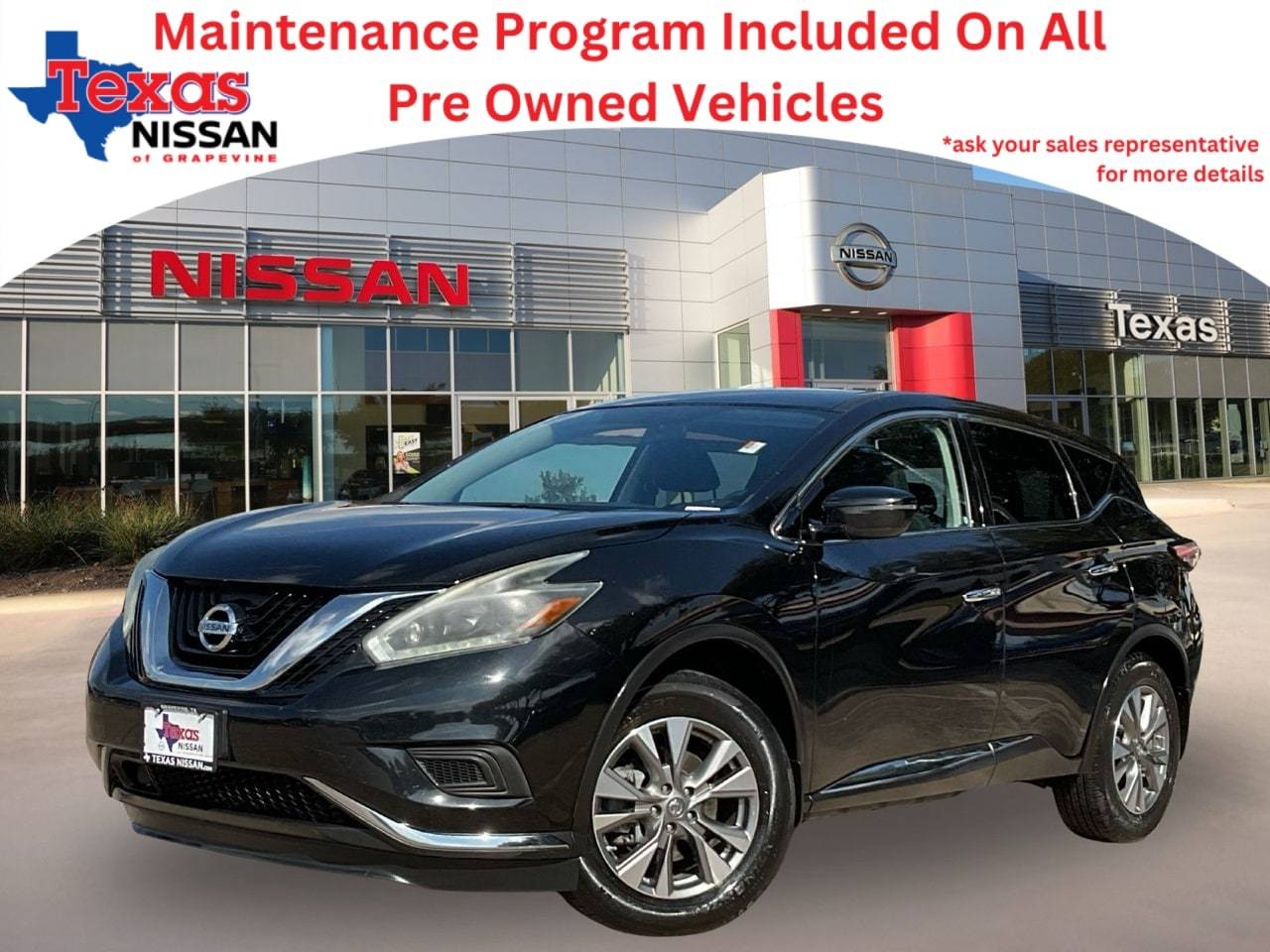 2018 Nissan Murano S — SUV — 87,847 mi — Grapevine, TX