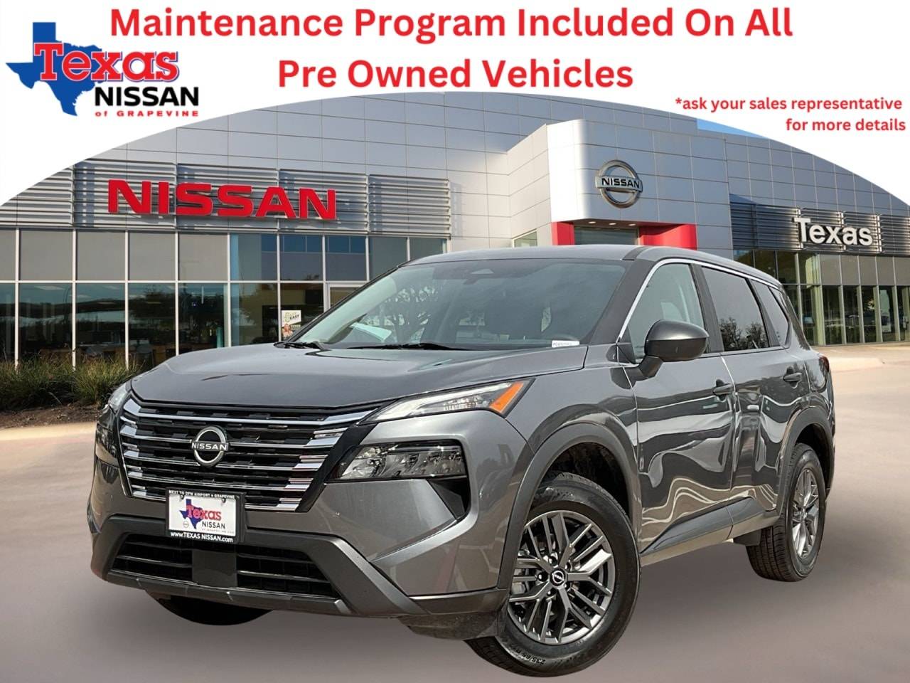 2024 Nissan Rogue S — SUV — 28,691 mi — Grapevine, TX