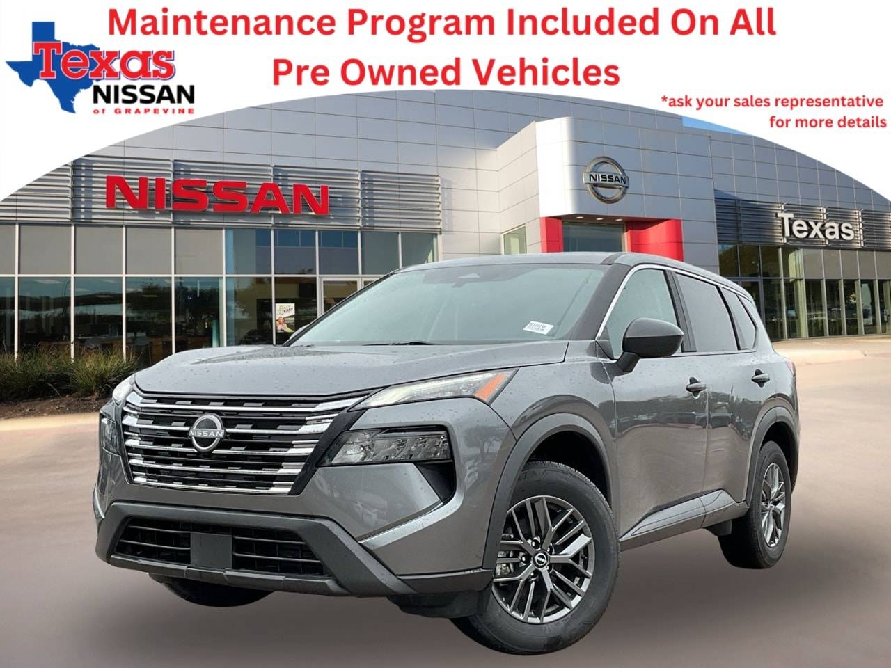 2024 Nissan Rogue S — SUV — 33,837 mi — Grapevine, TX