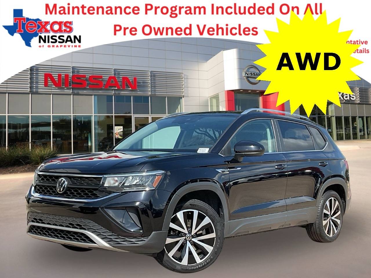 2023 Volkswagen Taos SE — SUV — 49,665 mi — Grapevine, TX