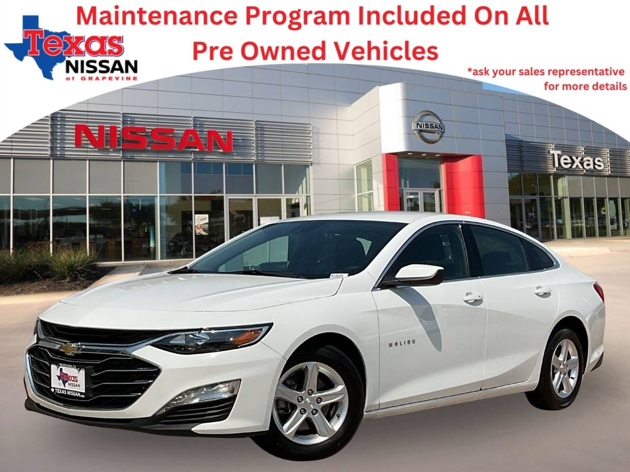 2023 Chevrolet Malibu LT — Sedan — 55,745 mi — Grapevine, TX
