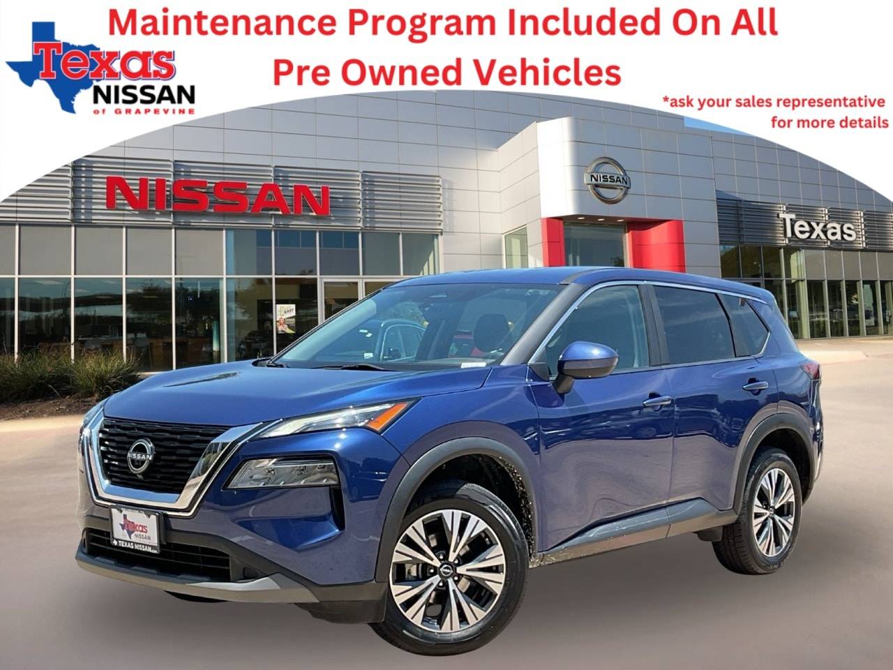 2023 Nissan Rogue SV — SUV — 52,917 mi — Grapevine, TX