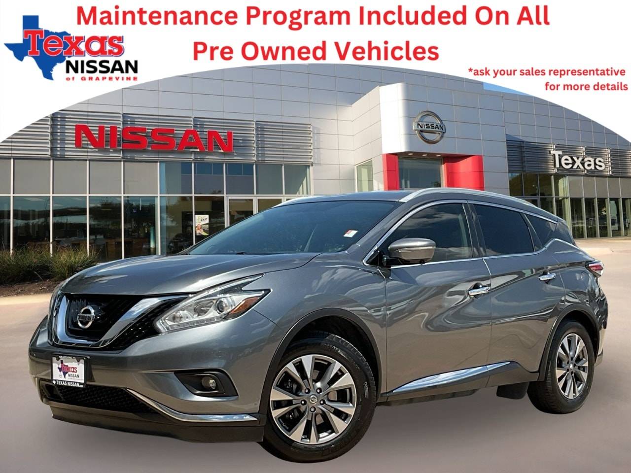 2015 Nissan Murano SL — SUV — 151,884 mi — Grapevine, TX