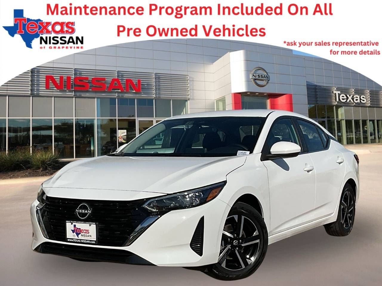 2024 Nissan Sentra SV — Sedan — 21,139 mi — Grapevine, TX