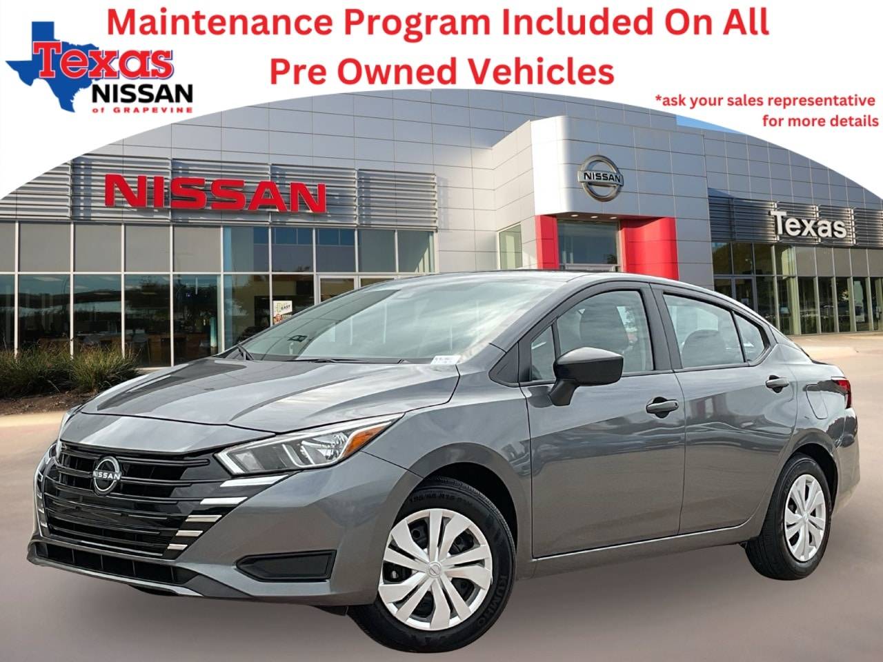 2024 Nissan Versa S — Sedan — 15,996 mi — Grapevine, TX