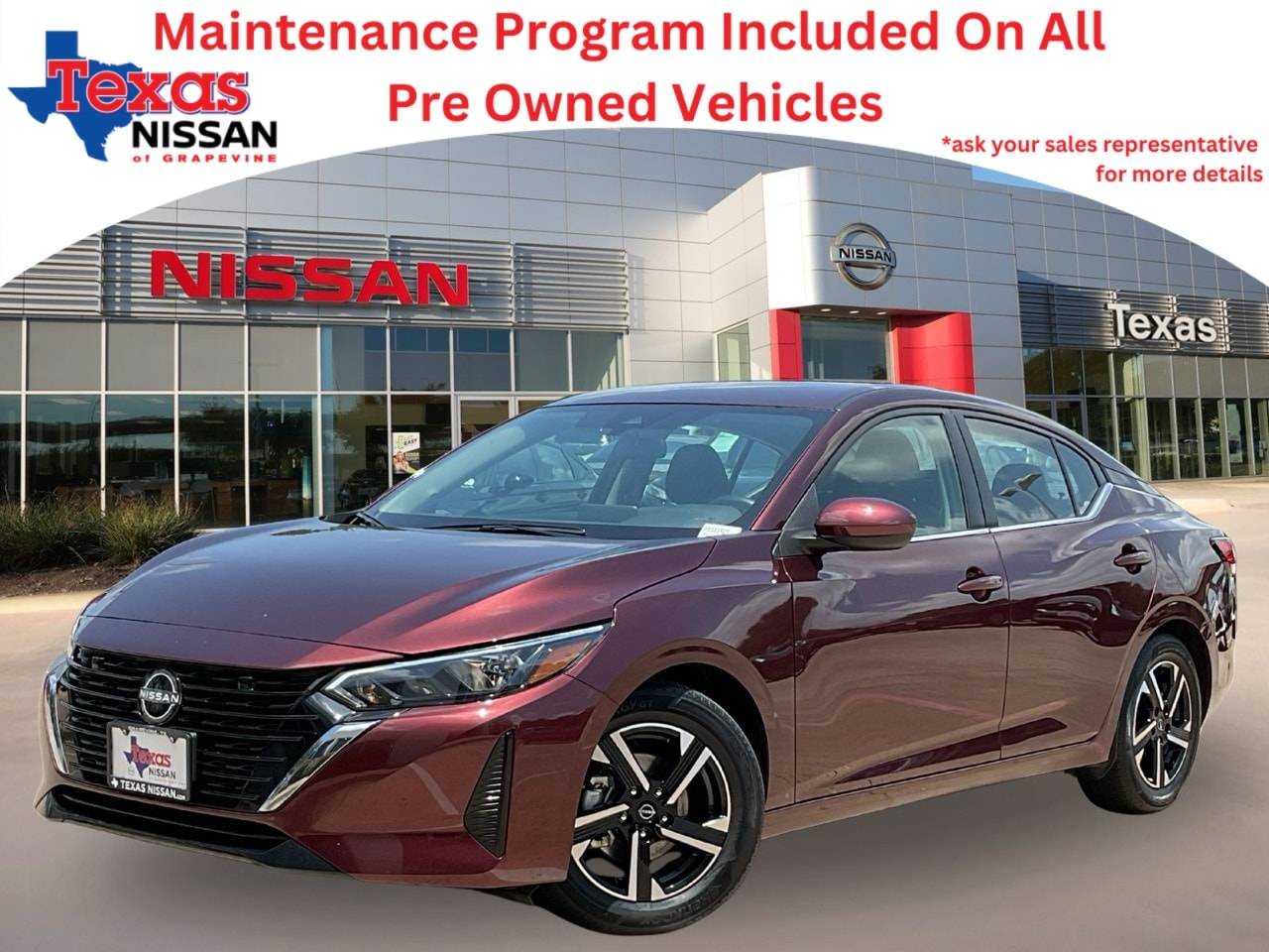 2024 Nissan Sentra SV — Sedan — 10,249 mi — Grapevine, TX