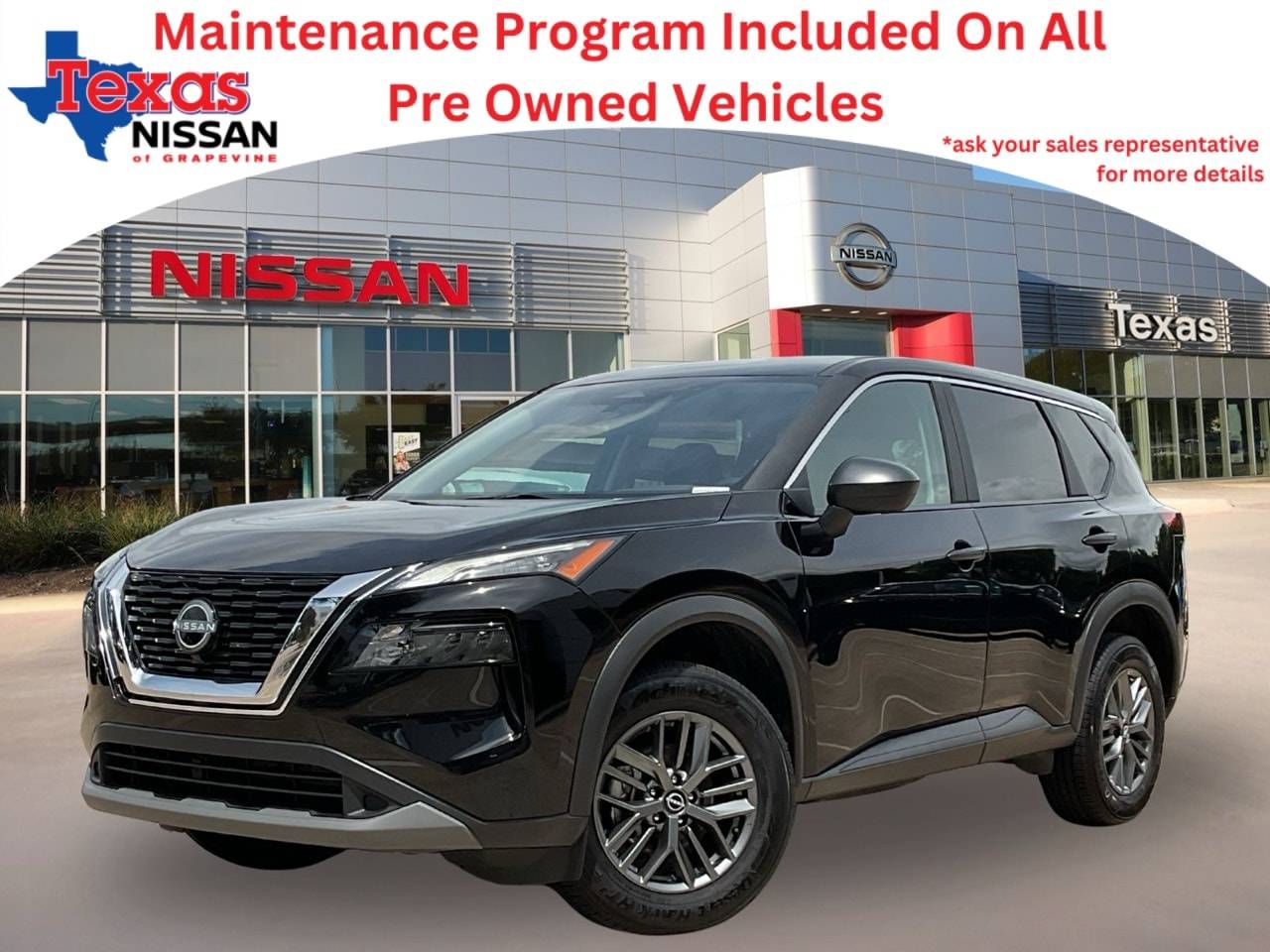 2023 Nissan Rogue S — SUV — 45,665 mi — Grapevine, TX