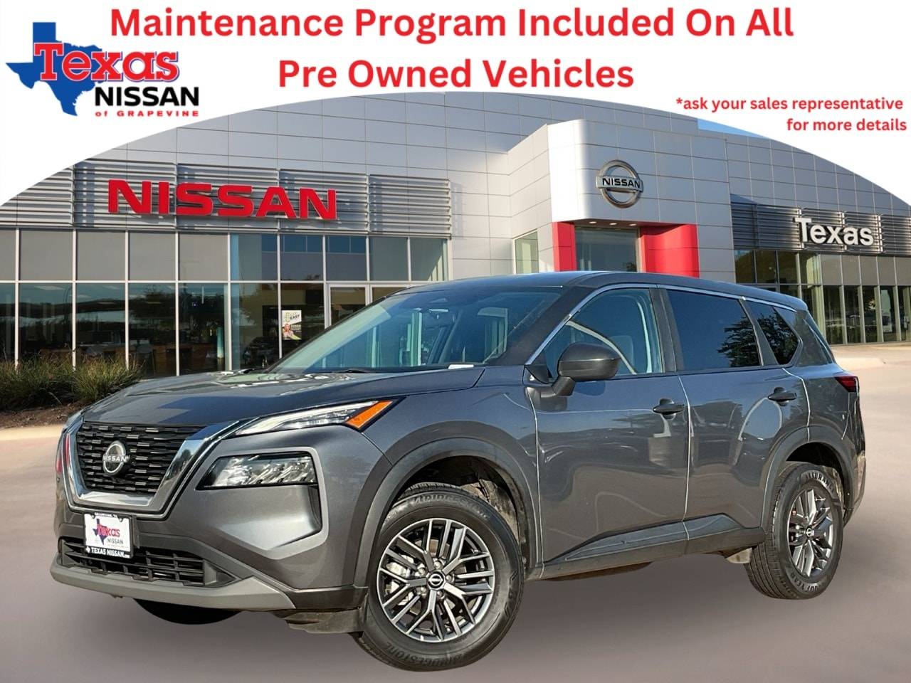 2023 Nissan Rogue S — SUV — 26,861 mi — Grapevine, TX
