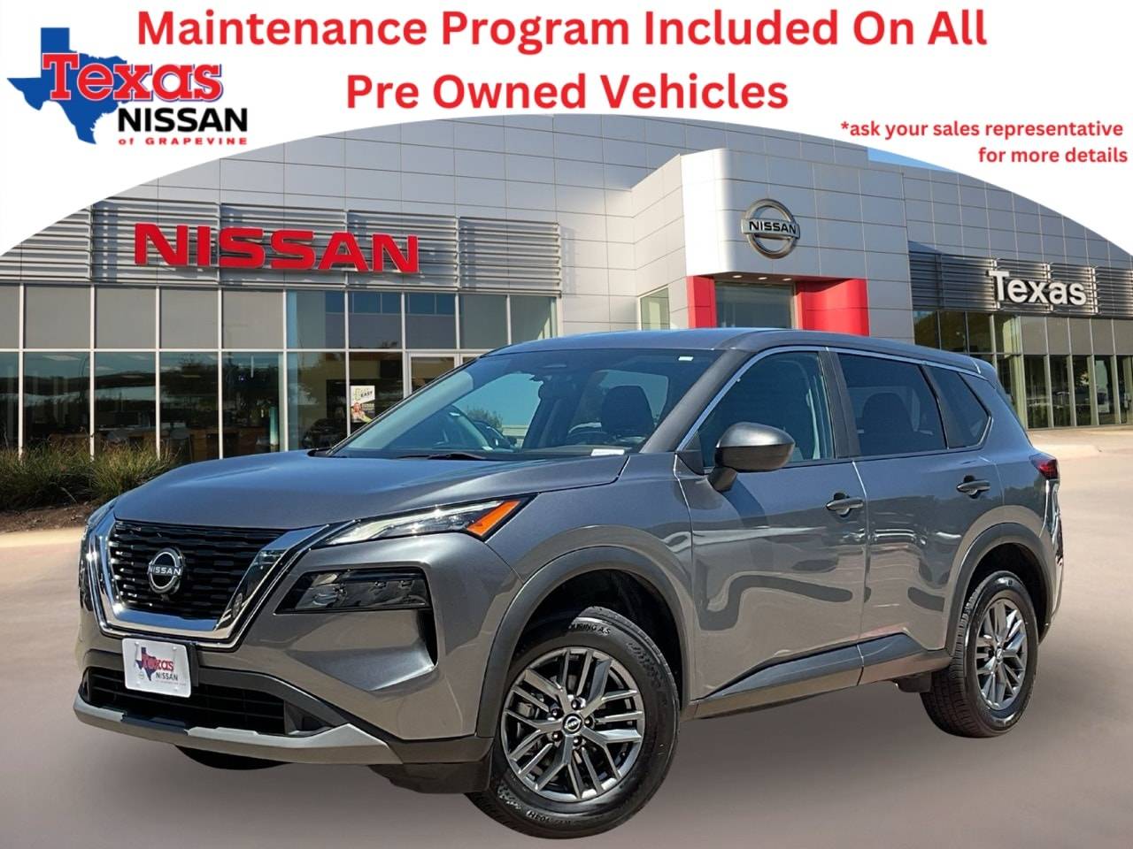 2023 Nissan Rogue S — SUV — 44,489 mi — Grapevine, TX