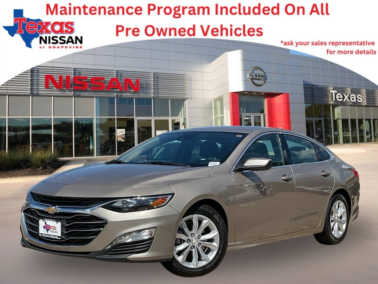 2023 Chevrolet Malibu LT — Sedan — 41,247 mi — Grapevine, TX