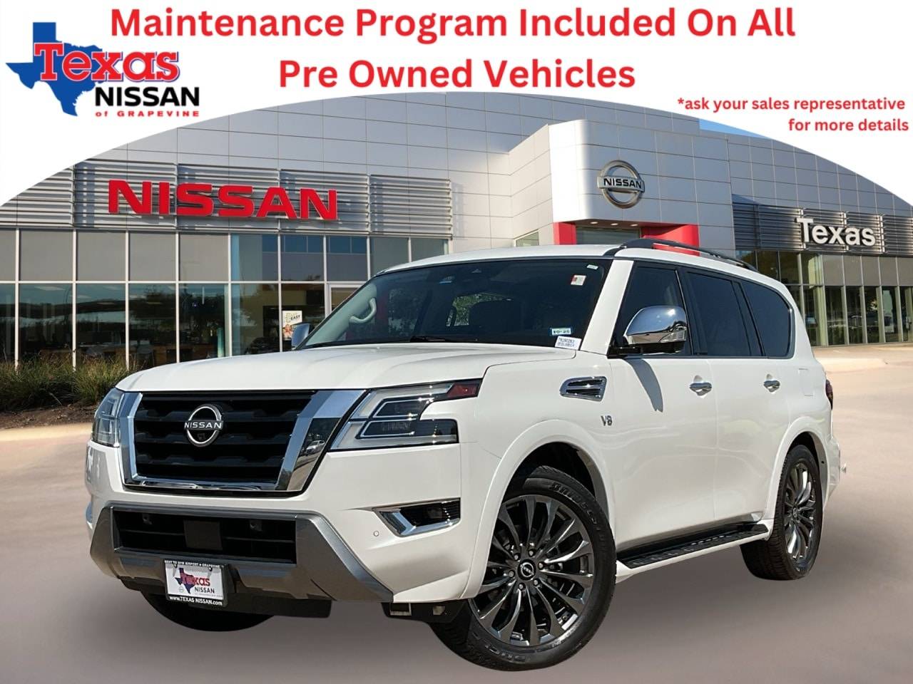 2022 Nissan Armada Platinum — SUV — 49,850 mi — Grapevine, TX