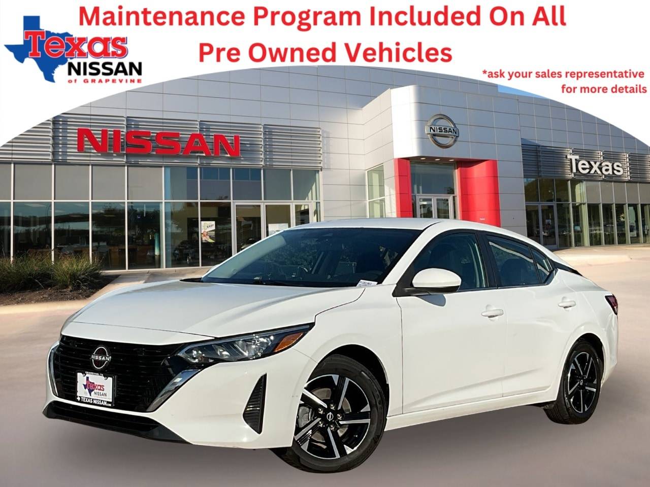 2024 Nissan Sentra SV — Sedan — 36,427 mi — Grapevine, TX