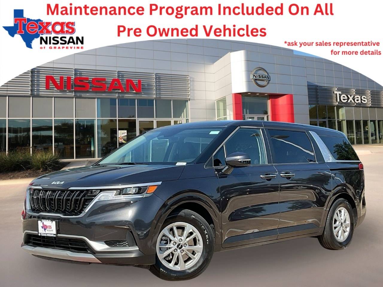 2024 Kia Carnival LXS — Minivan — 25,973 mi — Grapevine, TX