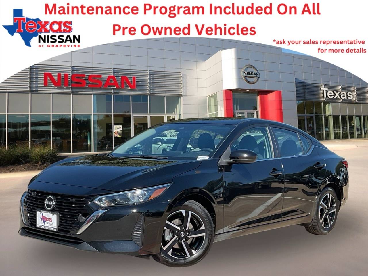 2024 Nissan Sentra SV — Sedan — 39,077 mi — Grapevine, TX