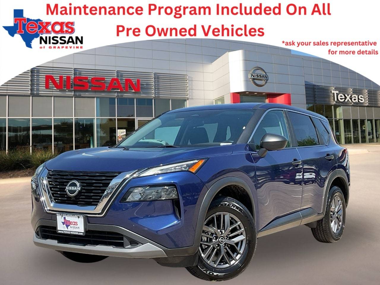 2023 Nissan Rogue S — SUV — 54,538 mi — Grapevine, TX