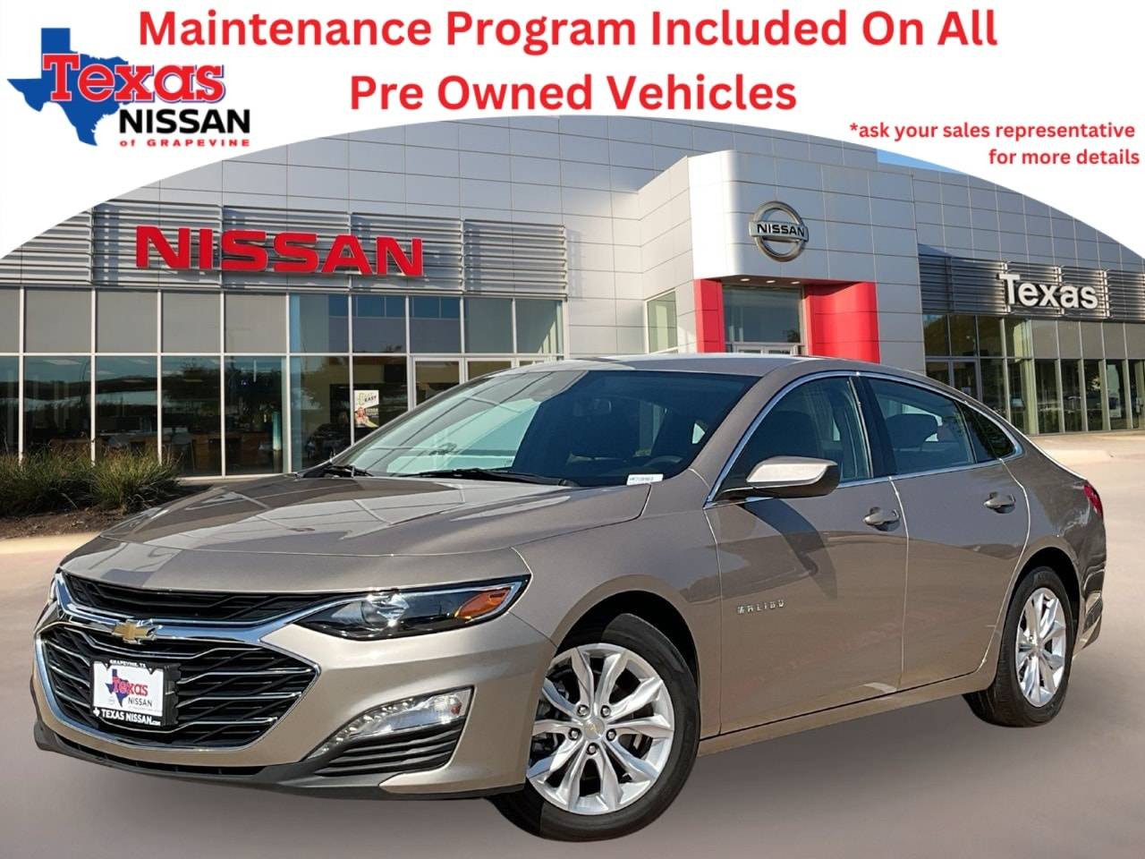 2023 Chevrolet Malibu LT — Sedan — 58,617 mi — Grapevine, TX