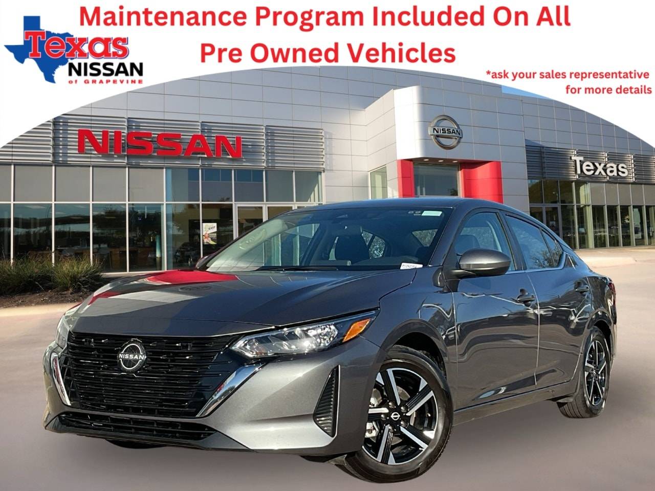 2024 Nissan Sentra SV — Sedan — 31,317 mi — Grapevine, TX