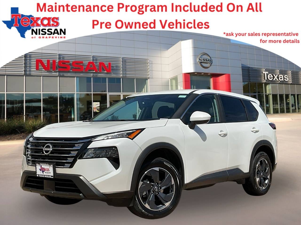 2024 Nissan Rogue SV — SUV — 25,632 mi — Grapevine, TX