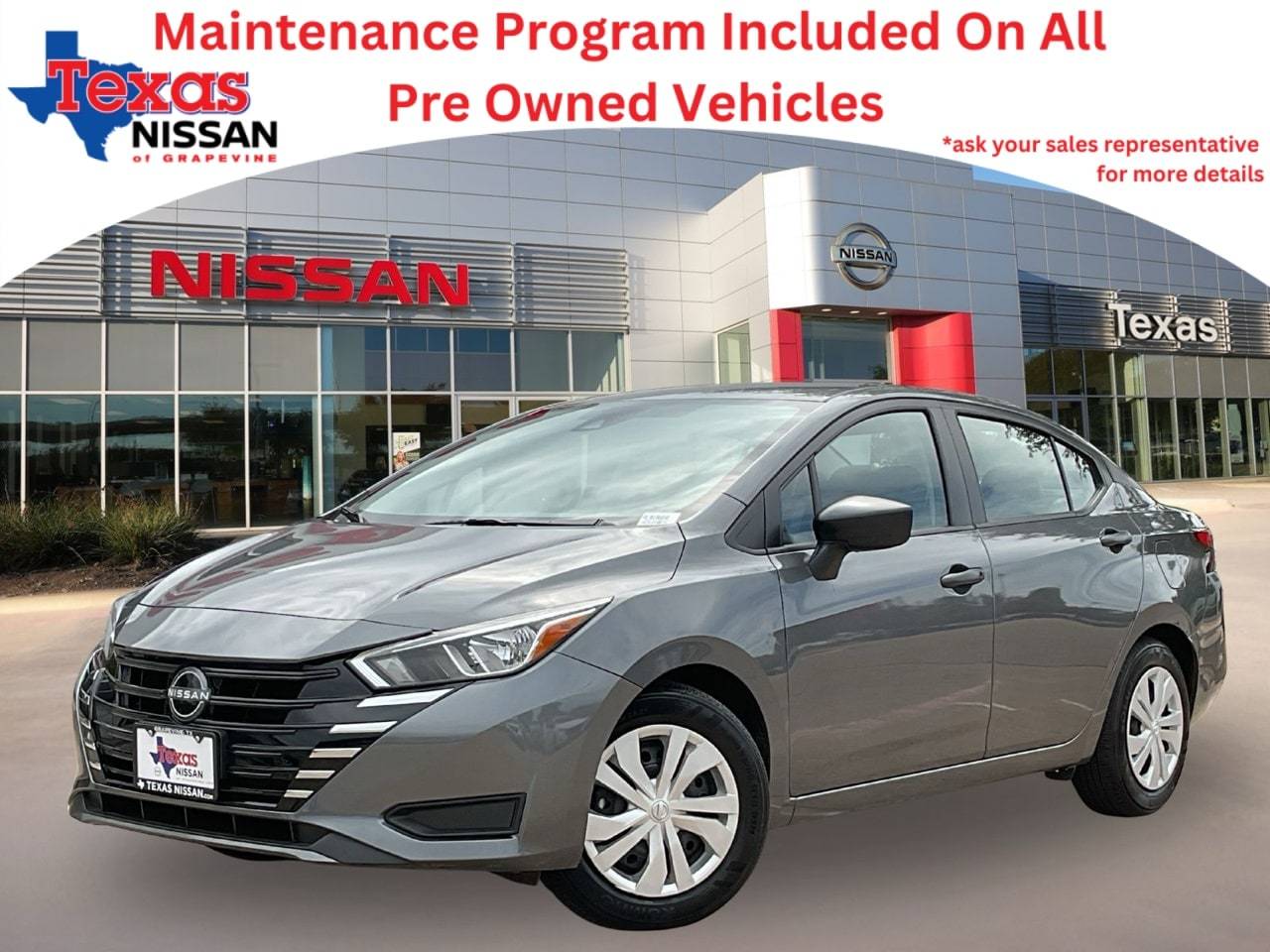 2024 Nissan Versa S — Sedan — 17,987 mi — Grapevine, TX