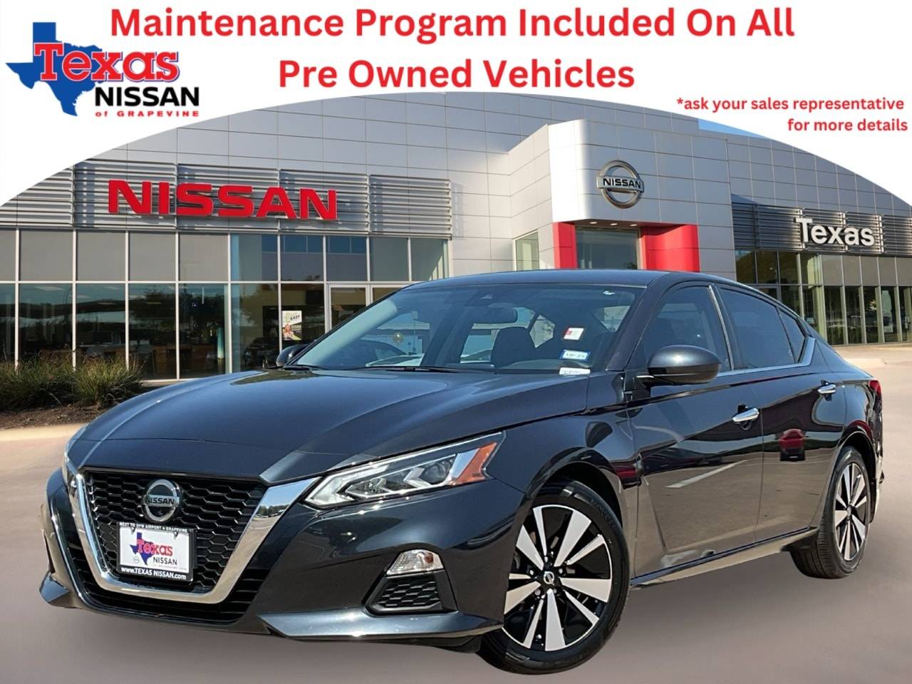 2022 Nissan Altima SV — Sedan — 40,485 mi — Grapevine, TX