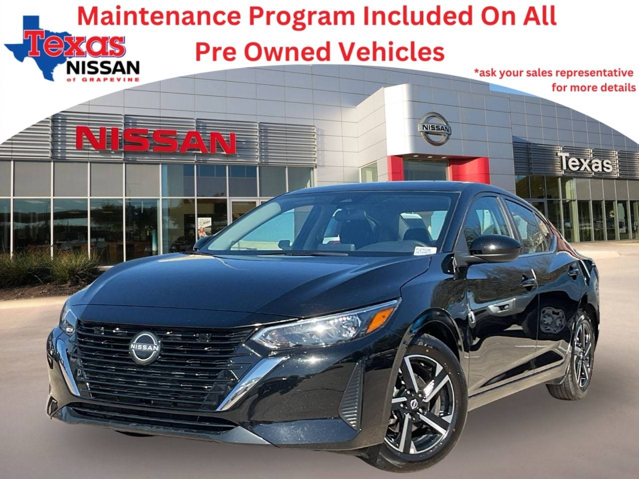 2024 Nissan Sentra SV — Sedan — 26,840 mi — Grapevine, TX