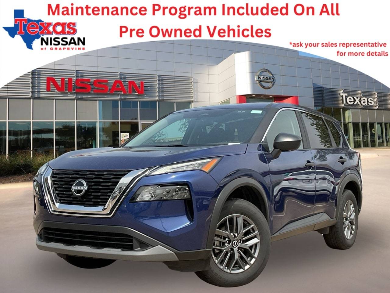 2023 Nissan Rogue S — SUV — 49,388 mi — Grapevine, TX