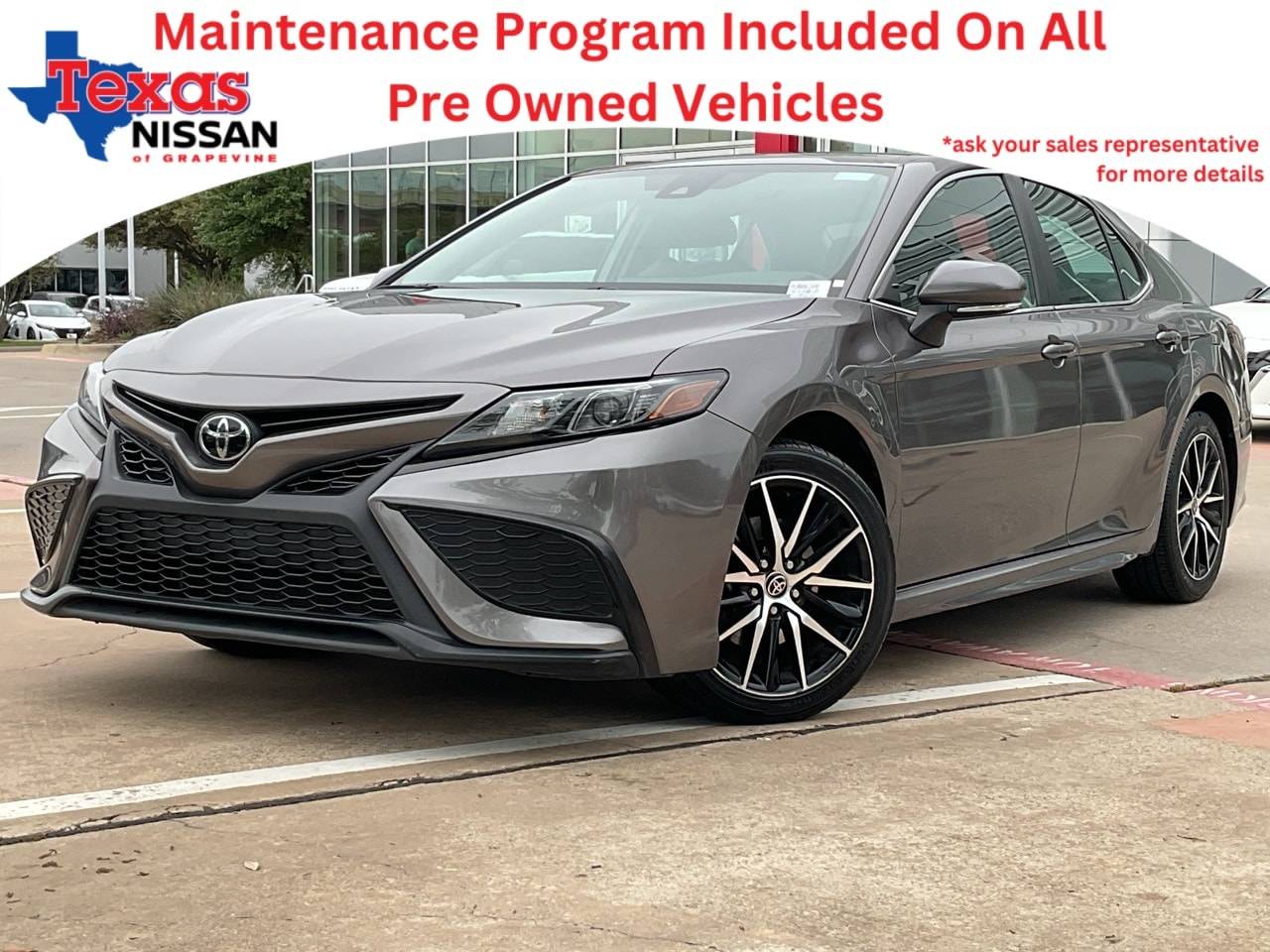 2022 Toyota Camry SE — Sedan — 52,478 mi — Grapevine, TX
