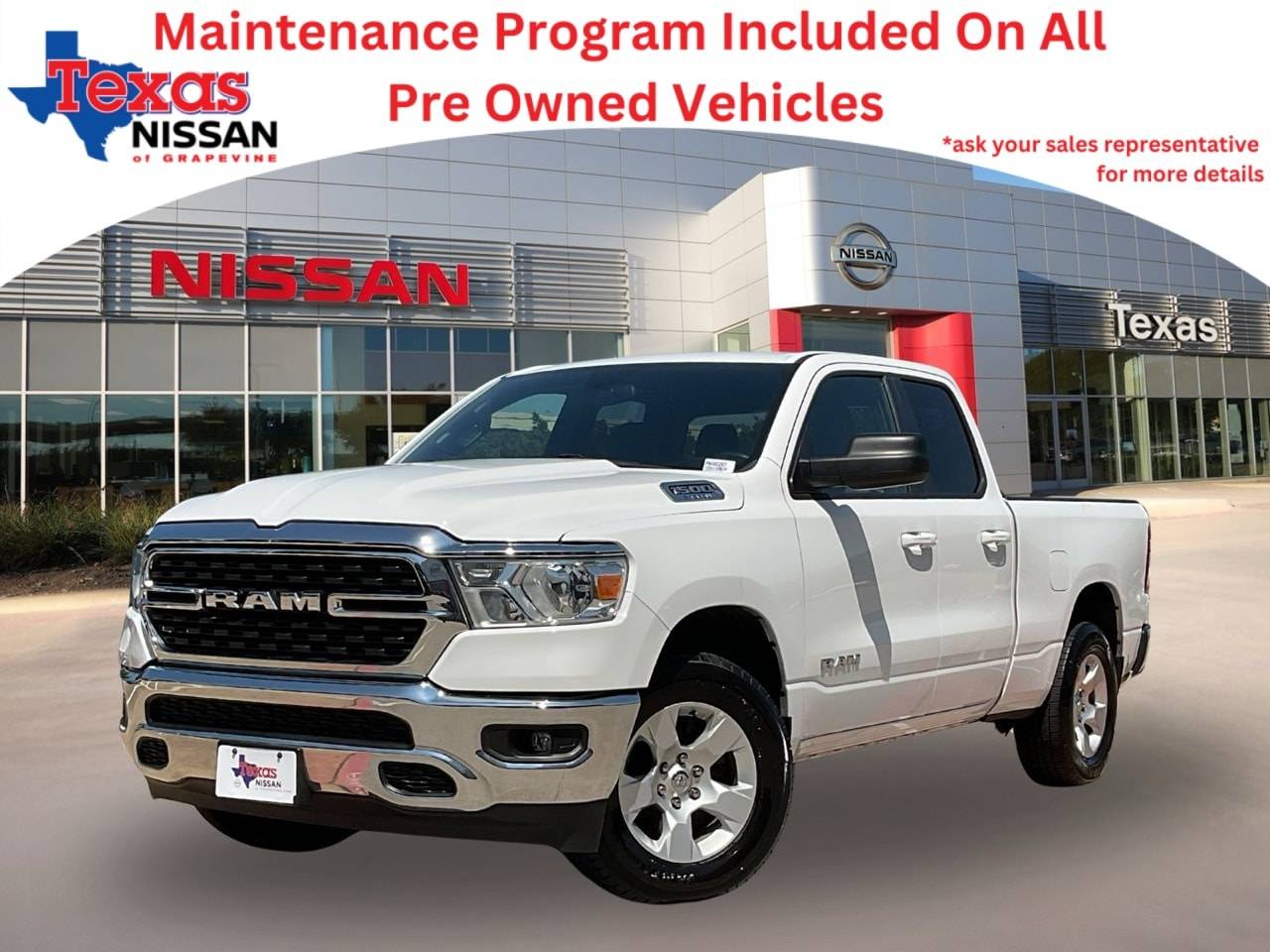 2022 Ram 1500 Big Horn — Pickup Truck — 51,562 mi — Grapevine, TX